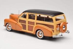 Chevrolet Fleetmaster Woody Oro Maisto 1:18 56042 Pressofusione — immagine 7 di 8