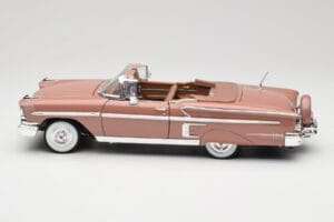 Chevrolet Impala Cabriolet Marrone Motormax 1:18 73112 Pressofusione — immagine 4 di 8