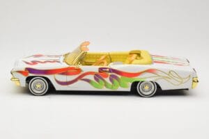 Chevrolet Impala Lowrider White Metallic Hot Wheels 1:18 27635 Pressofusione — immagine 4 di 8