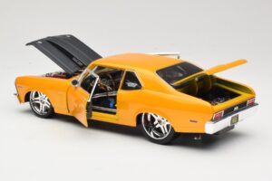Chevrolet Nova SS Oro Maisto 1:18 31083 Pressofusione — immagine 5 di 8