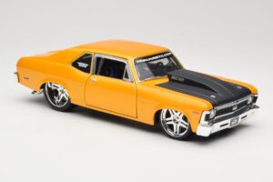 Chevrolet Nova SS Oro Maisto 1:18 31083 Pressofusione — immagine 6 di 8