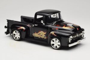 Chevrolet Old School Cody Project Truck & Chopper Set Joyride 1:18 33911 Pressofusione — immagine 6 di 8