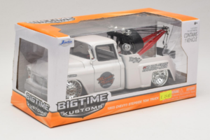 Chevrolet Stepside Tow Truck Bigtime Kustoms Jada 1:24 96866 Pressofusione — immagine 2 di 3