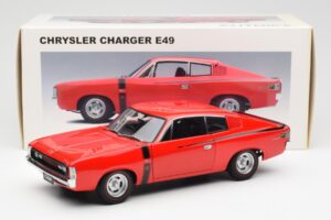 Chrysler Charger E49 Rosso AUTOart 1:18 71505 Pressofusione — immagine 8 di 8