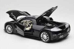 Chrysler ME Four-Twelve Concept Nero Motormax 1:18 73138 Pressofusione — immagine 5 di 8