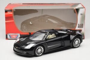 Chrysler ME Four-Twelve Concept Nero Motormax 1:18 73138 Pressofusione — immagine 8 di 8