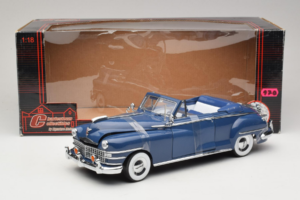 Chrysler New Yorker Blu Signature Models 1:18 CT-68629 Pressofusione — immagine 6 di 6