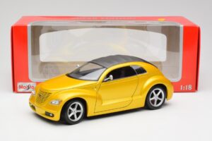 Chrysler Pronto Cruizer Oro Maisto 1:18 37800 Pressofusione — immagine 8 di 8