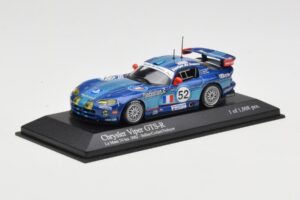 Chrysler Viper GTS-R #52 S. Belloc / F. Cochet / T. Treluyer 24 Hours of Le Mans 2002 Minichamps 1:43 499921452 Pressofusione — immagine 2 di 4