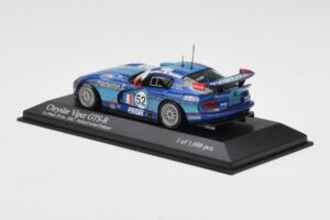 Chrysler Viper GTS-R #52 S. Belloc / F. Cochet / T. Treluyer 24 Hours of Le Mans 2002 Minichamps 1:43 499921452 Pressofusione — immagine 3 di 4