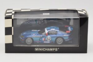 Chrysler Viper GTS-R #52 S. Belloc / F. Cochet / T. Treluyer 24 Hours of Le Mans 2002 Minichamps 1:43 499921452 Pressofusione — immagine 4 di 4