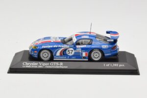 Dodge Viper GTS-R #57 Terrien / Cochet / Dayraut Le Mans 24 Hours 2001 Minichamps 1:43 400011457 Pressofusione
