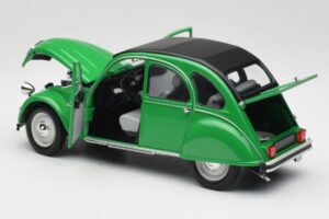 Citroen 2CV Bamboo Verde Minichamps 1:18 150111502 Pressofusione — immagine 5 di 8