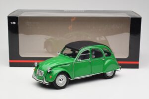 Citroen 2CV Bamboo Verde Minichamps 1:18 150111502 Pressofusione — immagine 8 di 8