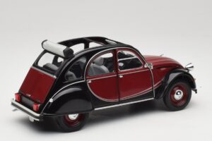 Citroen 2CV Charleston Rosso Minichamps 1:18 150111501 Pressofusione — immagine 3 di 8