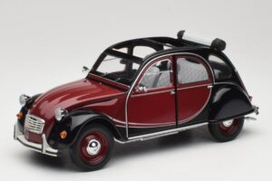 Citroen 2CV Charleston Rosso Minichamps 1:18 150111501 Pressofusione