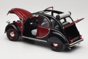 Citroen 2CV Charleston Rosso Minichamps 1:18 150111501 Pressofusione — immagine 5 di 8