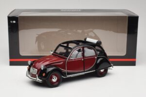 Citroen 2CV Charleston Rosso Minichamps 1:18 150111501 Pressofusione — immagine 8 di 8