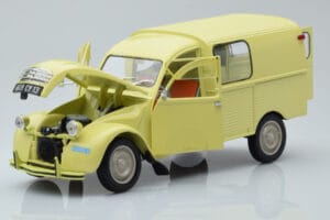 Citroen 2CV Furgonette AK350 Pastis Giallo Norev 1:18 181488 Pressofusione — immagine 2 di 8