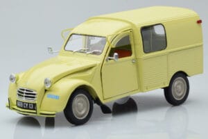 Citroen 2CV Furgonette AK350 Pastis Giallo Norev 1:18 181488 Pressofusione