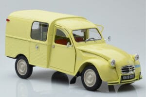 Citroen 2CV Furgonette AK350 Pastis Giallo Norev 1:18 181488 Pressofusione — immagine 6 di 8