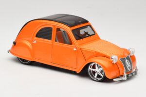 Citroen 2CV Arancione Maisto 1:18 31321 Pressofusione — immagine 6 di 8