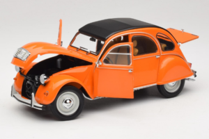 Citroen 2CV Arancione Minichamps 1:18 150111504 Pressofusione — immagine 2 di 8