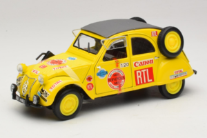 Citroen 2CV Rally Giallo Maisto 1:18 56032 Pressofusione