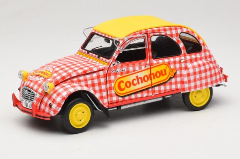 Citroen 2CV6 Cochonou Solido 1:18 S1850021 Pressofusione