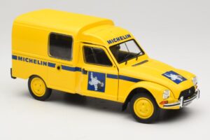 Citroen Acadiane Michelin Giallo Solido 1:18 S1800406 Pressofusione — immagine 4 di 6