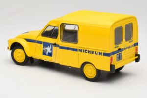 Citroen Acadiane Michelin Giallo Solido 1:18 S1800406 Pressofusione — immagine 5 di 6