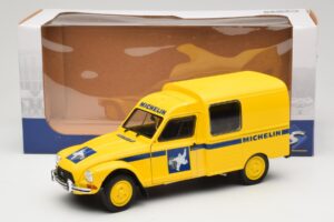Citroen Acadiane Michelin Giallo Solido 1:18 S1800406 Pressofusione — immagine 6 di 6