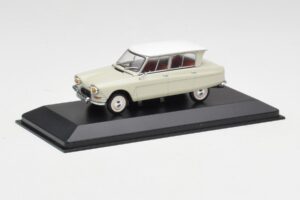 Citroen Ami 6 Bianco Minichamps 1:43 400111660 Pressofusione — immagine 2 di 4