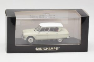 Citroen Ami 6 Bianco Minichamps 1:43 400111660 Pressofusione — immagine 4 di 4