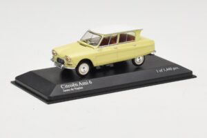 Citroen Ami 6 Giallo Bianco Minichamps 1:43 400111661 Pressofusione — immagine 2 di 4