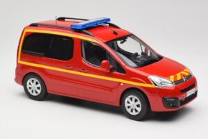 Citroen Berlingo II Pompiers Rosso Norev 1:18 181641 Pressofusione — immagine 4 di 6