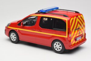 Citroen Berlingo II Pompiers Rosso Norev 1:18 181641 Pressofusione — immagine 5 di 6