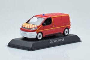 Citroen Jumpy Van Sapeurs Pompiers Rosso Norev 1:43 155822 Pressofusione — immagine 2 di 4