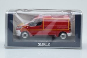 Citroen Jumpy Van Sapeurs Pompiers Rosso Norev 1:43 155822 Pressofusione — immagine 4 di 4