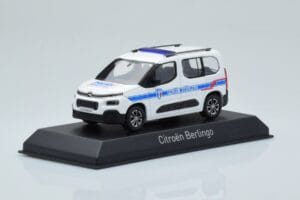 Citroen Berlingo Police Municipale v1 Bianco Blu Norev 1:43 155767 Pressofusione — immagine 2 di 4