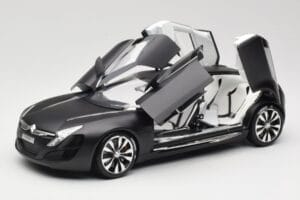Citroen C-Metisse Matte Black Norev 1:18 181597 Pressofusione — immagine 2 di 8