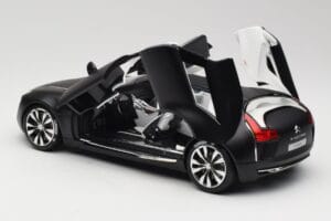 Citroen C-Metisse Matte Black Norev 1:18 181597 Pressofusione — immagine 5 di 8