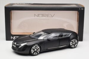 Citroen C-Metisse Matte Black Norev 1:18 181597 Pressofusione — immagine 8 di 8