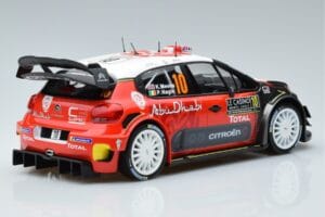 Citroen C3 WRC #10 K. Meeke / P. Nagle Rally Monte Carlo 2018 Norev 1:18 181636 Pressofusione — immagine 2 di 6