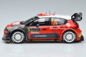Citroen C3 WRC #10 K. Meeke / P. Nagle Rally Monte Carlo 2018 Norev 1:18 181636 Pressofusione — immagine 3 di 6