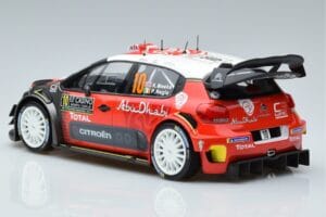 Citroen C3 WRC #10 K. Meeke / P. Nagle Rally Monte Carlo 2018 Norev 1:18 181636 Pressofusione — immagine 5 di 6
