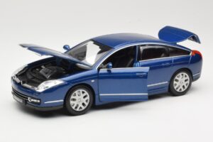 Citroen C6 Blu Bburago 1:18 18-12073 Pressofusione — immagine 2 di 8