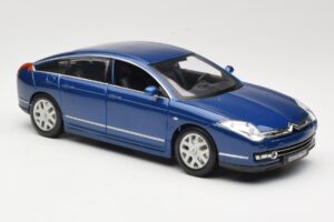 Citroen C6 Blu Bburago 1:18 18-12073 Pressofusione — immagine 6 di 8