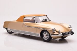 Citroen DS 19 Le Dandy Beige e Marrone Norev 1:18 181741 Pressofusione — immagine 4 di 6