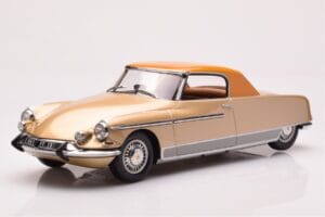 Citroen DS 19 Le Dandy Beige e Marrone Norev 1:18 181741 Pressofusione